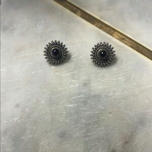 Elegant Silver Stud Earrings